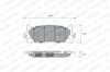 WEEN 151-0018 Brake Pad Set, disc brake